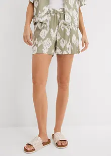 Short van viscose met comfy band, bonprix