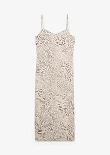 Jurk met spaghettibandjes van soepele viscose, bonprix