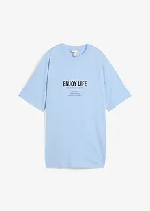 Oversized shirt van puur biologisch katoen, bonprix