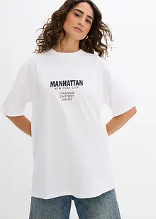 Oversized shirt van puur biologisch katoen, bonprix
