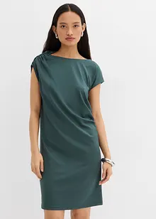 Mini jurk van gestructureerde crêpe, bonprix