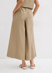 Wijde culotte van puur katoen, bonprix