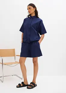 Oversized blouse van katoen, bonprix