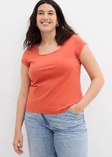 T-shirt met biologisch katoen, bonprix