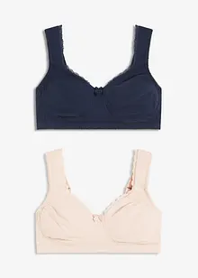 Minimizer T-shirt bh zonder beugels (set van 2), bonprix