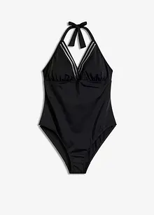 Halter badpak met een diep decolleté, bonprix