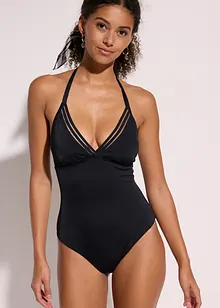 Halter badpak met een diep decolleté, bonprix