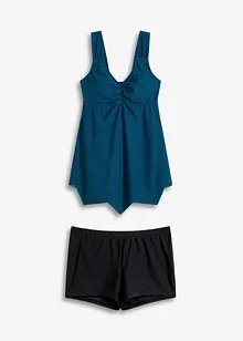 Lange tankini (2-dlg. set) met zigzagzoom, bonprix