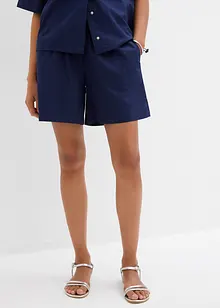 Slip-on shorts van puur katoen, bonprix