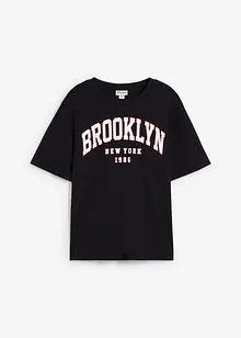 T-shirt en korte broek van zwaar biologisch katoen (2-dlg. set), bonprix