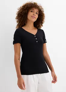 Henley shirt van puur biologisch katoen, bonprix