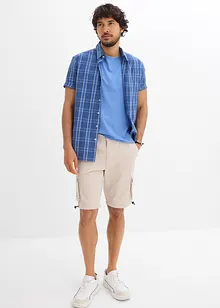 Cargo bermuda met comfortabele band, regular fit, bonprix