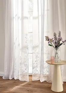 Transparant gordijn met gerecycled polyester (1 stuk), bonprix