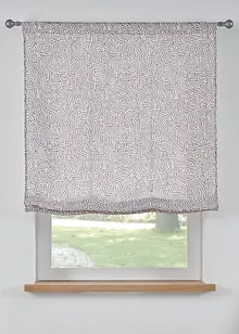 Vouwgordijn met grafische print, bonprix