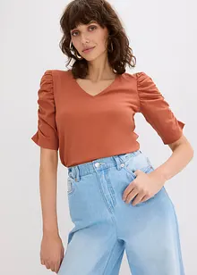 Shirt met pofmouwen, bonprix