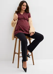 2-in-1 zwangerschapsjurk van soepele viscose, bonprix