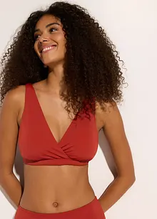 Bralette bikinitop met V-hals, bonprix