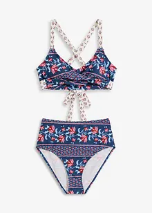 Bralette bikini (2-dlg. set) in wikkellook, bonprix