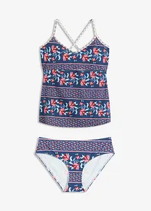 Tankini (2-dlg. set) met gekruiste bandjes, bonprix