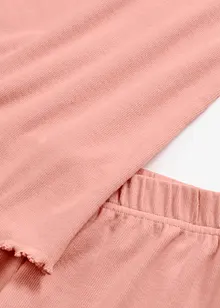 Shortama met sierlijk kant, bonprix