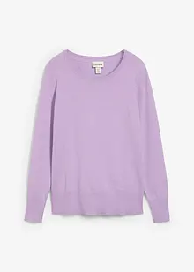 Basic trui met gerecycled materiaal, bonprix