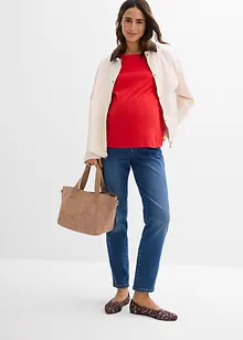 Zwangerschapsjeans, straight, cropped, bonprix