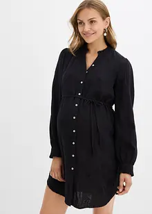 Zwangerschaps-blousejurk van zachte katoenen mousseline, bonprix