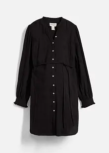 Zwangerschaps-blousejurk van zachte katoenen mousseline, bonprix