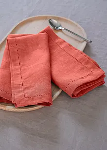 Linnen servetten (set van 2), bonprix