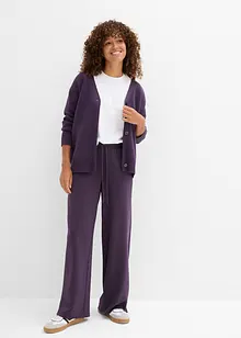 Jersey broek van stevige interlock, bonprix