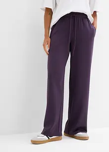 Jersey broek van stevige interlock, bonprix