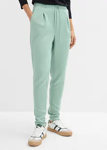 Chino broek van scuba, bonprix
