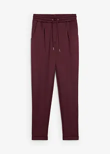 Chino broek van scuba, bonprix
