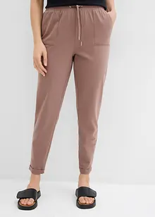 Comfortabele jersey broek met strikkoordjes, bonprix