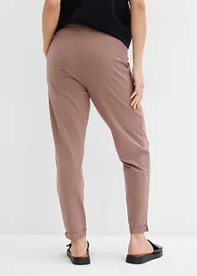 Comfortabele jersey broek met strikkoordjes, bonprix