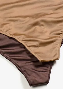 Corrigerende string van glanzend materiaal, licht corrigerend (set van 2), bonprix