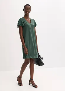 Shirtjurk met chiffon mouwen, bonprix