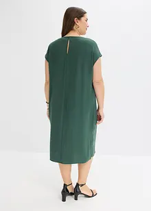 Jurk van getructureerd materiaal, bonprix