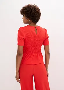 Shirt met smokwerk, bonprix