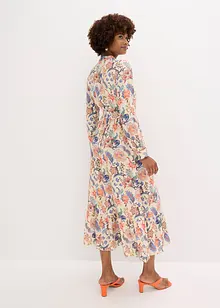 Maxi jurk met een bloemenprint, bonprix