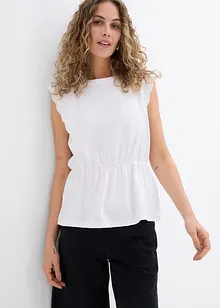 Shirt met broderie anglaise, bonprix
