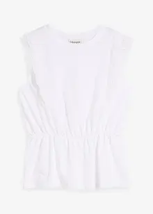 Shirt met broderie anglaise, bonprix
