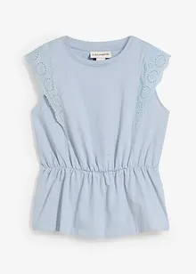 Shirt met broderie anglaise, bonprix