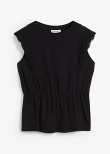 Shirt met broderie anglaise, bonprix