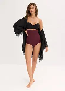 Sterk corrigerende hipster met kant, high waist, bonprix