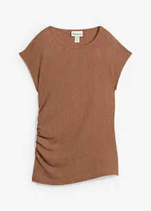 Asymmetrische top van lichte crêpe, bonprix