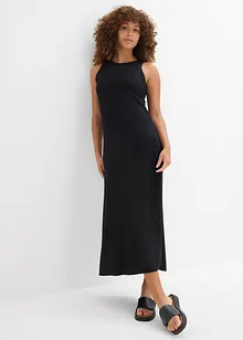 Jurk met spaghettibandjes van soepele viscose, bonprix