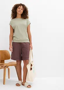 T-shirt van puur biologisch katoen ( set van 2), bonprix