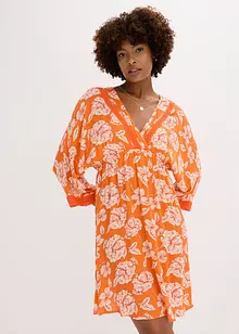 Tuniekjurk met kant van gestructureerde viscose, bonprix