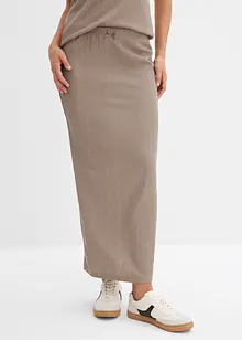 Maxi rok van lichte crêpe, bonprix